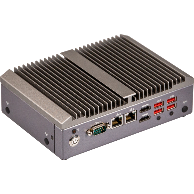 GIGAIPC QBiX‑Pro‑TGLA1135G7H‑A1 – Embedded Fanless con Intel® Core™ i5‑1135G7