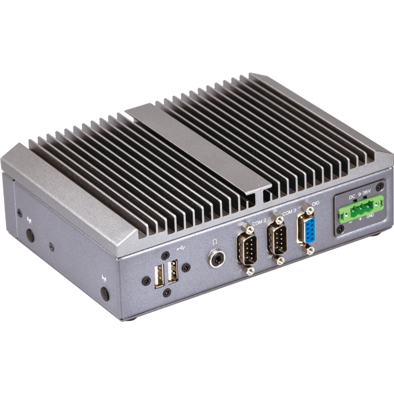 GIGAIPC QBiX‑Pro‑WHLA8565H‑A2 – Box Industriale Fanless con Intel® Core™ i7‑8565U