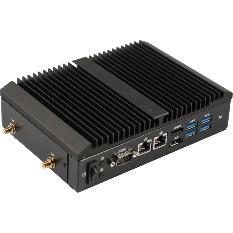 GIGAIPC QBiX‑Pro‑KBLB7100HD‑A1 – Sistema Embedded Fanless con Intel® Core™ i3‑7100U e 5G
