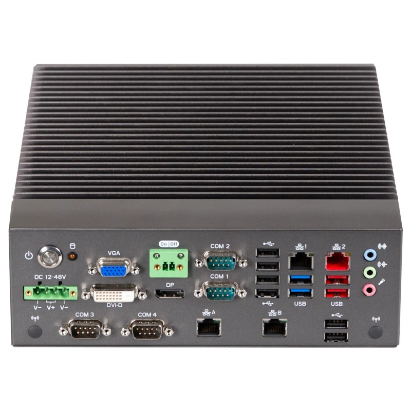 Industrial Embedded PC GIGAIPC QBiX‑JMB‑ADLA67EH‑B1 – Intel Q670E, 14/13/12 Gen, Fanless