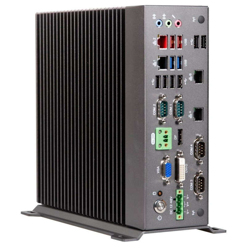 Industrial Embedded PC GIGAIPC QBiX‑JMB‑ADLA67EH‑B1 – Intel Q670E, 14/13/12 Gen, Fanless