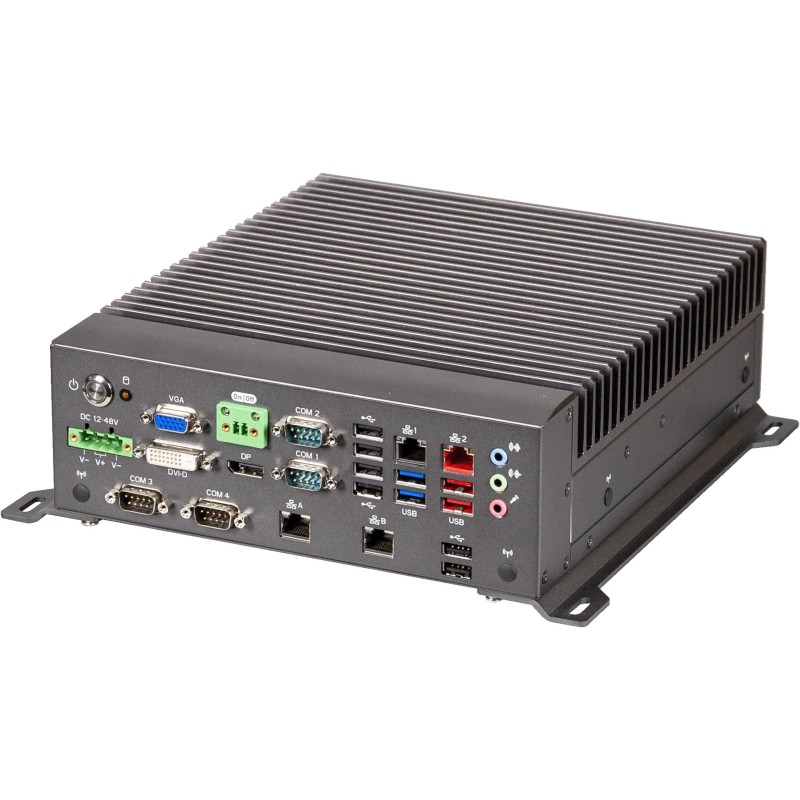 Industrial Embedded PC GIGAIPC QBiX‑JMB‑ADLA67EH‑B1 – Intel Q670E, 14/13/12 Gen, Fanless