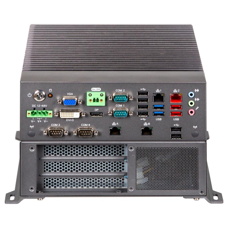 Industrial Embedded PC GIGAIPC QBiX‑JMB‑ADLA67EH‑B1 – Intel Q670E, 14/13/12 Gen, Fanless