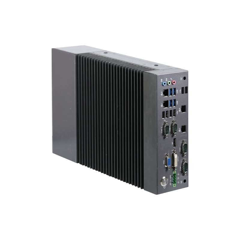 GIGAIPC QBiX‑JMB‑CMLA47EH‑A1 Industrial PC – Intel Core i7/i5, Fanless, Versatile Connectivity