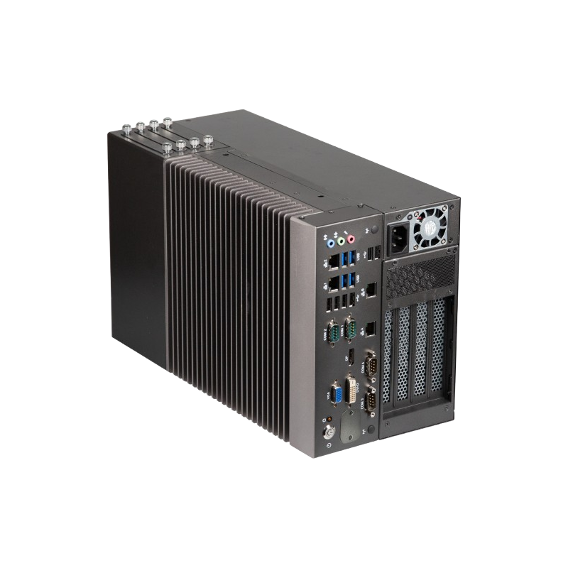 GIGAIPC QBiX‑JMB‑CMLA47EH‑A1 Industrial PC – Intel Core i7/i5, Fanless, Versatile Connectivity