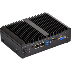 GIGAIPC QBiX‑Pro‑APLB4200H‑B1 – Box fanless con Intel® Pentium® N4200 e GPIO
