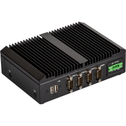 GIGAIPC QBiX‑Pro‑APLB4200H‑B1 – Box fanless con Intel® Pentium® N4200 e GPIO