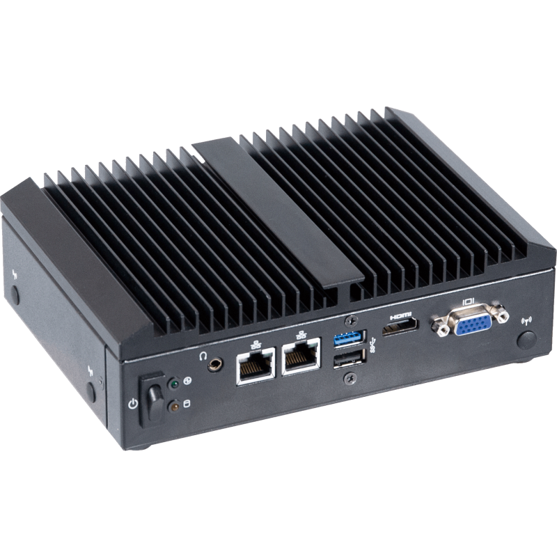 GIGAIPC QBiX‑Pro‑BYTA1900H‑A1 – Box Embedded Fanless con Intel® Celeron™ J1900