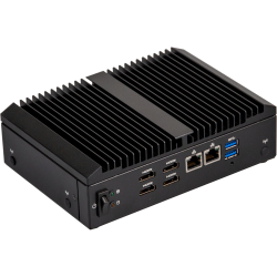 GIGAIPC QBiX‑Pro‑AMDA1605H‑A1 – Embedded Fanless con AMD Ryzen™ V1605B e Quad HDMI