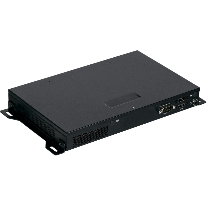GIGAIPC QBiX‑Lite‑AMDA1605H‑A1 – Box ultrapiatto fan‑design con AMD Ryzen™ V1605B