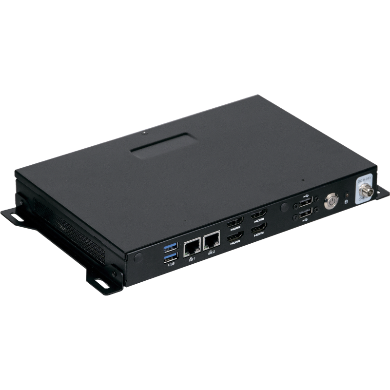 GIGAIPC QBiX‑Lite‑AMDA1605H‑A1 – Box ultrapiatto fan‑design con AMD Ryzen™ V1605B