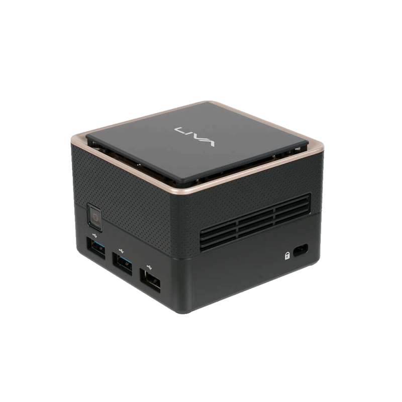 Mini‑PC ECS LIVA Q3 Plus – Ryzen Embedded, fino a 8 GB RAM, dimensioni ultra‑compatte