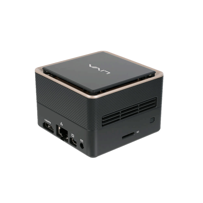 Mini‑PC ECS LIVA Q3 Plus – Ryzen Embedded, fino a 8 GB RAM, dimensioni ultra‑compatte