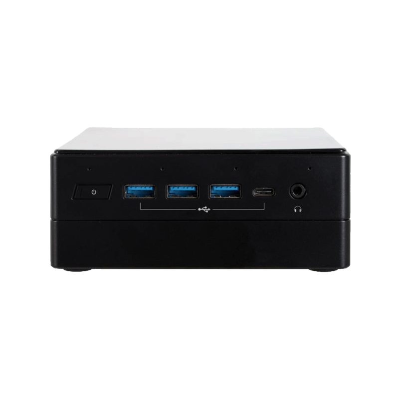 Mini-PC ECS LIVA Z3E – Jasper-Lake-Plattform, bis zu 16 GB RAM, duale 4K HDMI-/mDP-Ausgabe