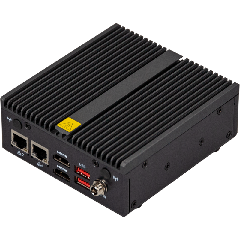 GIGAIPC QBiX-ADNAN97-A1 – Sistema industriale fanless con processore Intel® N97 ￼
