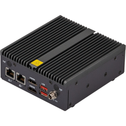 GIGAIPC QBiX-EHLA6412-A1 – Sistema industriale fanless con processore Intel® Celeron® J6412