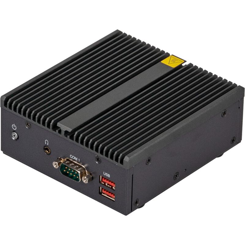 GIGAIPC QBiX-EHLA6412-A1 – Sistema industriale fanless con processore Intel® Celeron® J6412