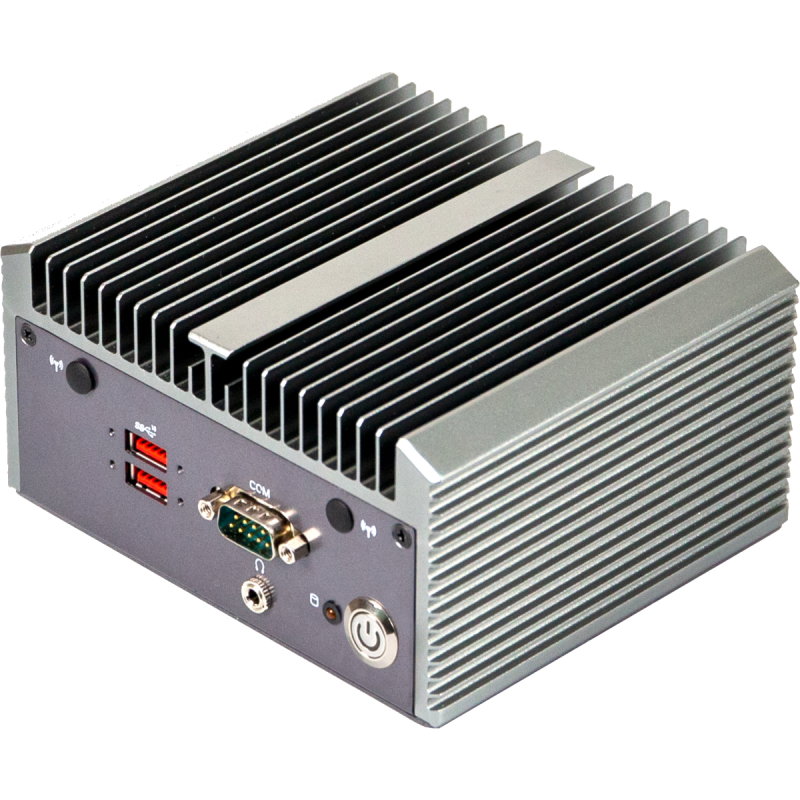 GIGAIPC QBiX-Pro-WHLA8565H-A2 – Sistema industriale fanless con Intel® Core™ i7-8565U
