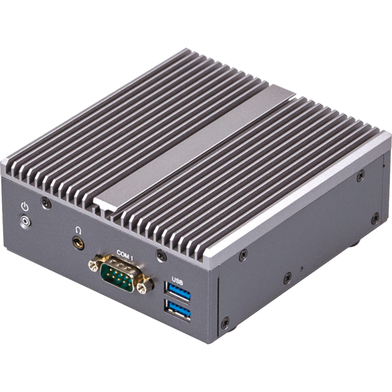 GIGAIPC QBiX-GLKB4125-A1 – Sistema industriale fanless con processore Intel® Celeron® J4125