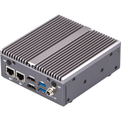 GIGAIPC QBiX-GLKB4125-A1 – Sistema industriale fanless con processore Intel® Celeron® J4125