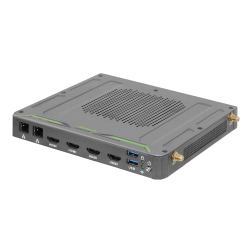 ASRock Industrial DSF-A6000 – PC Embedded con AMD Ryzen™ Embedded R2314 e supporto Quad Display 4K