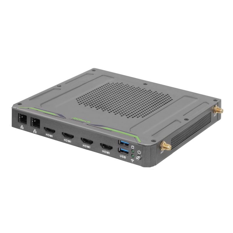 ASRock Industrial DSF-A6000 – PC Embedded con AMD Ryzen™ Embedded R2314 e supporto Quad Display 4K