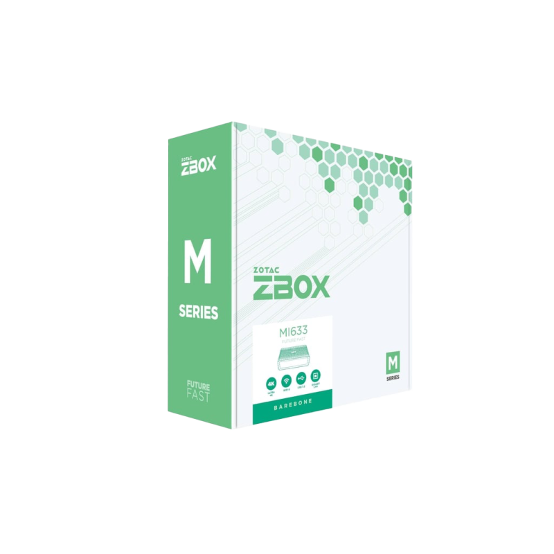 ZOTAC ZBOX MI673 – Mini PC Barebone con Intel Core i7-1255U