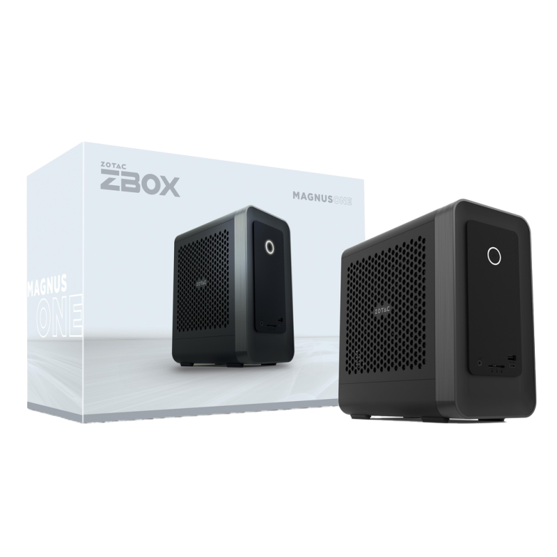 ZOTAC MAGNUS ONE ECM74060C – Mini PC Barebone con Intel® Core™ i7 e GeForce RTX™ 4060