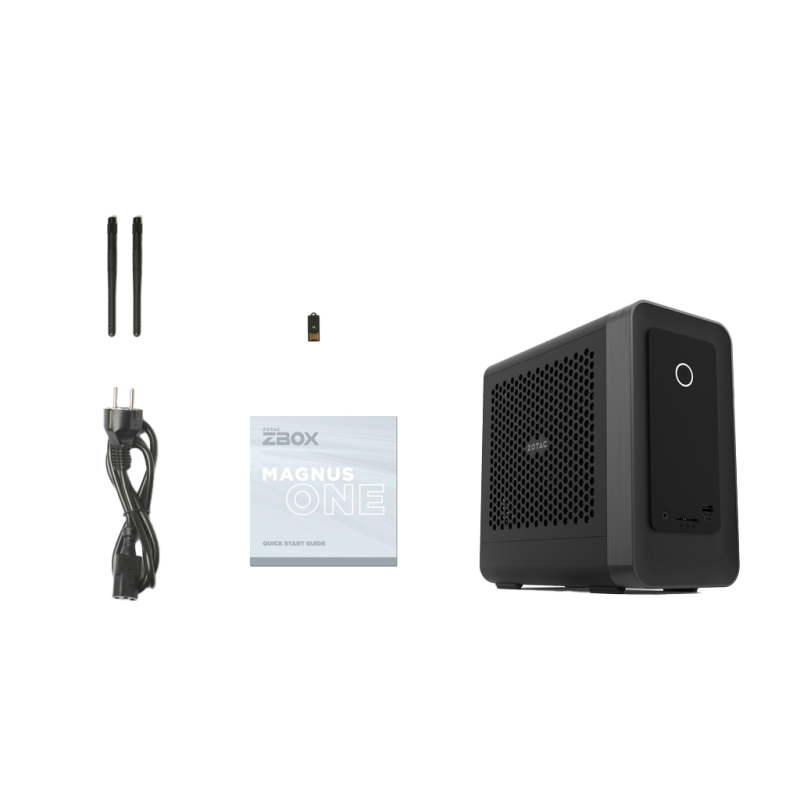 ZOTAC MAGNUS ONE ECM74060C – Mini PC Barebone con Intel® Core™ i7 e GeForce RTX™ 4060