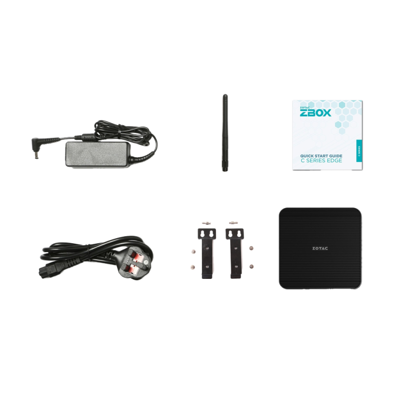 ZOTAC ZBOX edge CI343 – Mini PC Fanless con Intel N100 e Supporto Triplo Display 4K