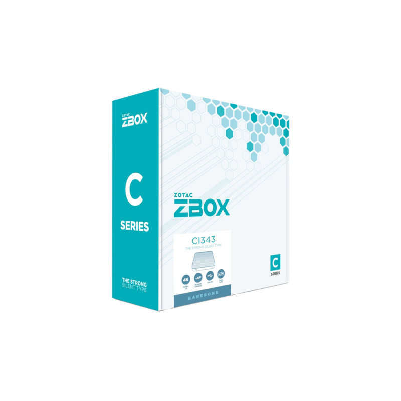 ZOTAC ZBOX edge CI343 – Mini PC Fanless con Intel N100 e Supporto Triplo Display 4K