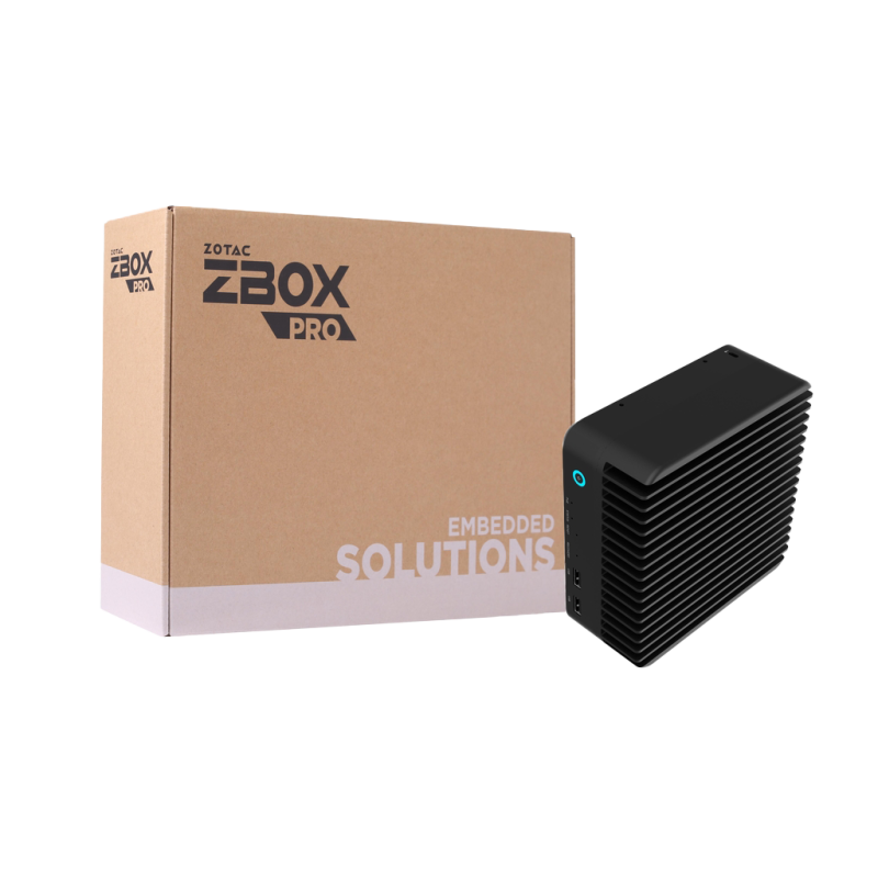 ZOTAC ZBOX PRO Jetson Orin NX – Sistema AI Edge Fanless con 16GB RAM e 100 TOPS