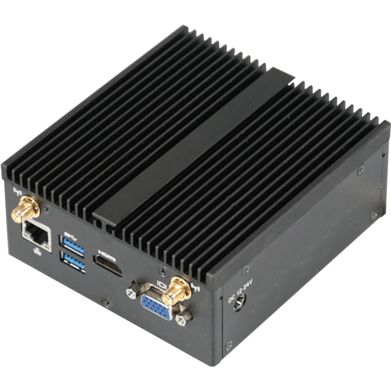 GIGAIPC QBiX‑APLA4200H‑A1 – Box PC industriale fanless con Intel® Pentium® N4200
