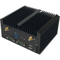 GIGAIPC QBiX‑KBLA7100H‑A1 – Box PC industriale fanless con Intel® Core™ i3‑7100U