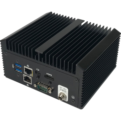 GIGAIPC QBiX‑KBLA7100H‑A1 – Box PC industriale fanless con Intel® Core™ i3‑7100U