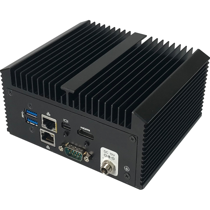 GIGAIPC QBiX‑KBLA7100H‑A1 – Box PC industriale fanless con Intel® Core™ i3‑7100U