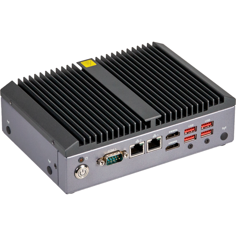 GIGAIPC QBiX‑Pro‑RPLA1335H‑A1 – Sistema Embedded Fanless con Intel® Core™ i5‑1335U
