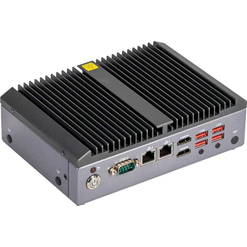 GIGAIPC QBiX‑Pro‑RPLA1335H‑A1 – Sistema Embedded Fanless con Intel® Core™ i5‑1335U