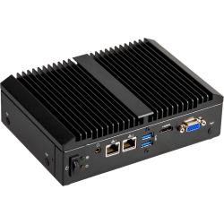 GIGAIPC QBiX‑Pro‑APLC4200H‑B1 – Box PC industriale fanless con Intel® Pentium® N4200