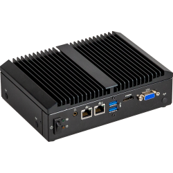 GIGAIPC QBiX‑Pro‑APLC4200H‑B1 – Box PC industriale fanless con Intel® Pentium® N4200