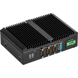 GIGAIPC QBiX‑Pro‑APLC4200H‑B1 – Box PC industriale fanless con Intel® Pentium® N4200
